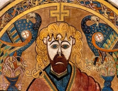 Page from the Book of Kells. Image: Trinity College Dublin
