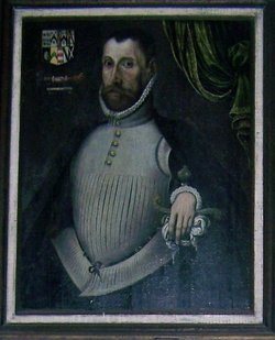 Richard FitzGilbert de Clare. This portrait is attributed to the Flemish artist Gillis Claeissens. Image: Find A Grave