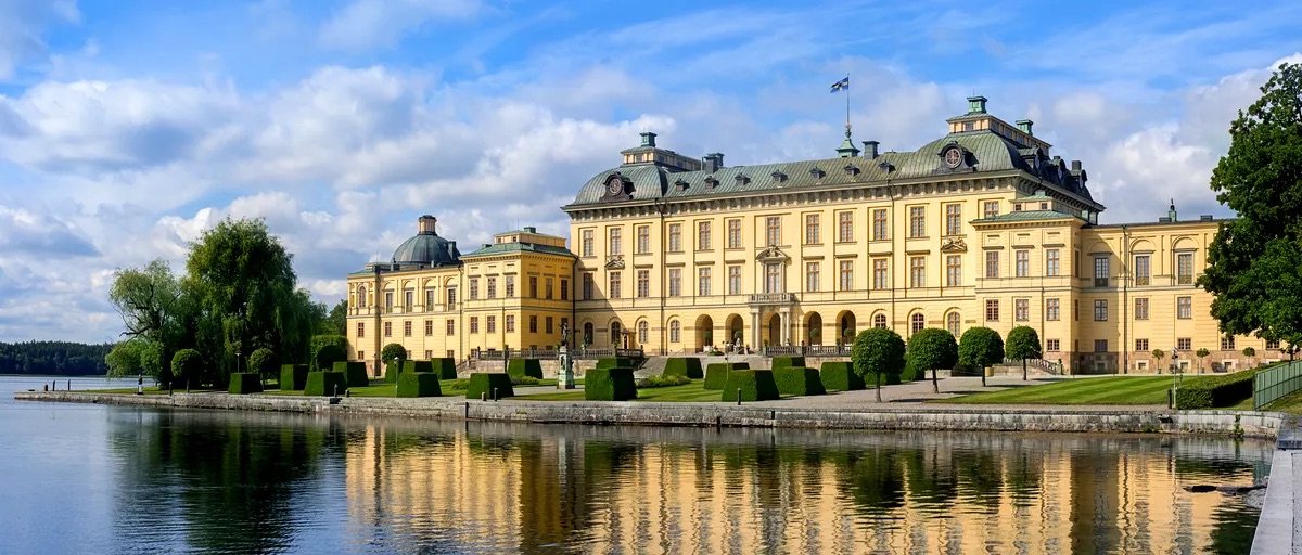 Drottningholm Palace, Stockholm. Image: Campervan Sweden