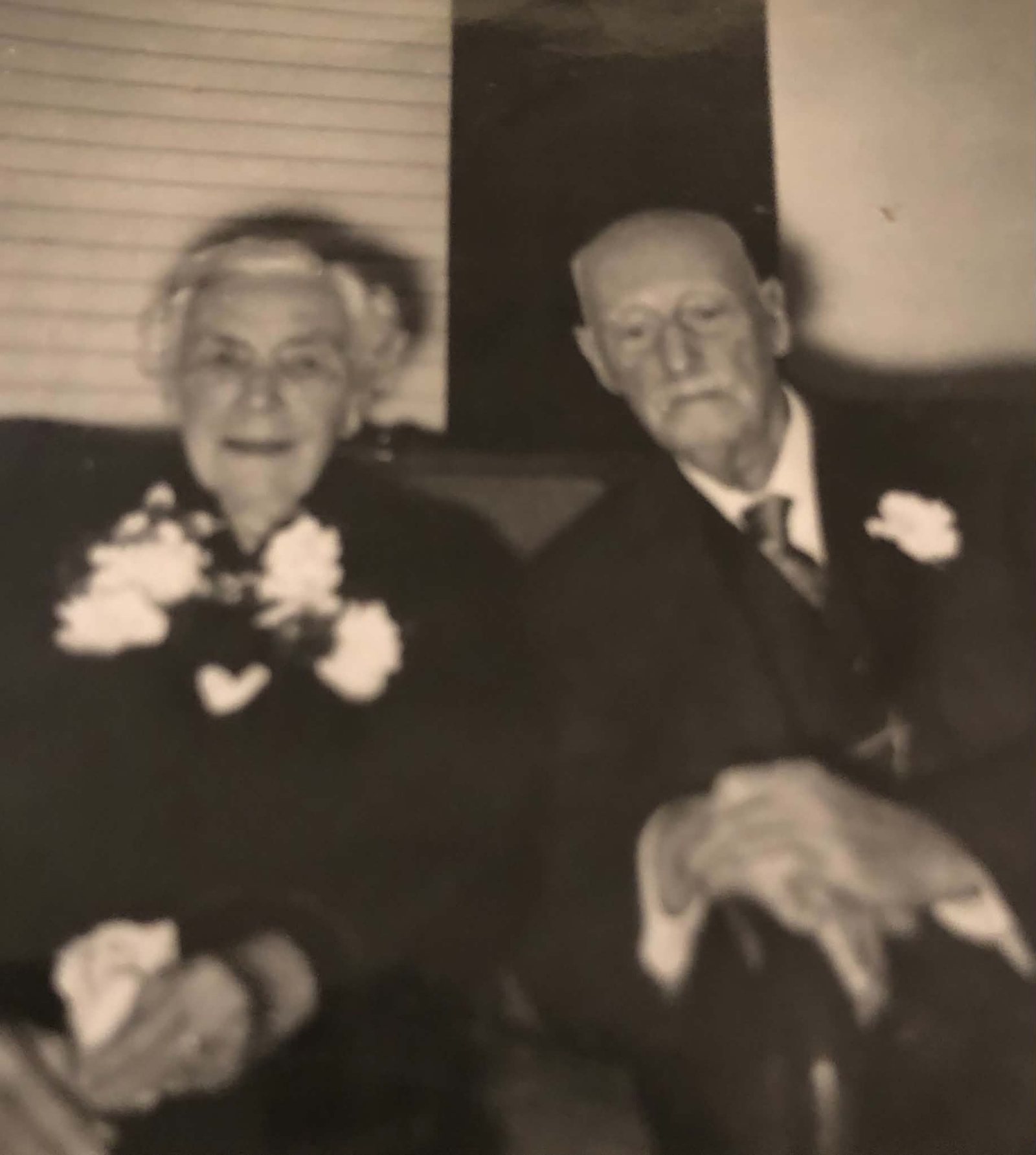 John and Edith Dammery, Sue's grandparents. John, born Windsor, Melbourne in 1871, carried the family after the emigrant Edward died young.